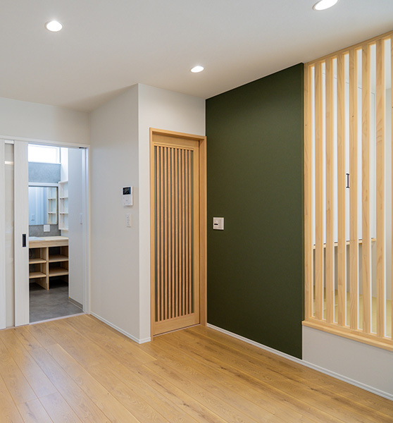 心地よく過ごす工夫が詰まった城山台・20代子育てファミリーの家【京都府木津川市工務店 喜創 | 施工事例】