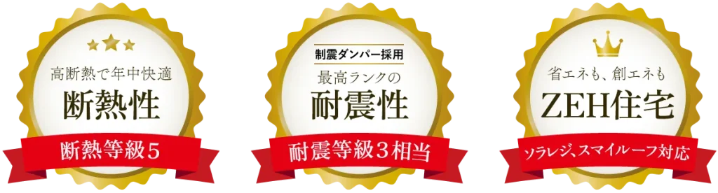 木津川でずっと安心・快適がつづく、高性能住宅。